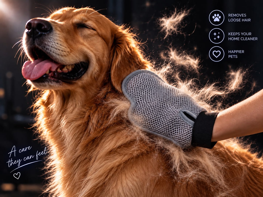FluffAway Pet Grooming & Deshedding Glove