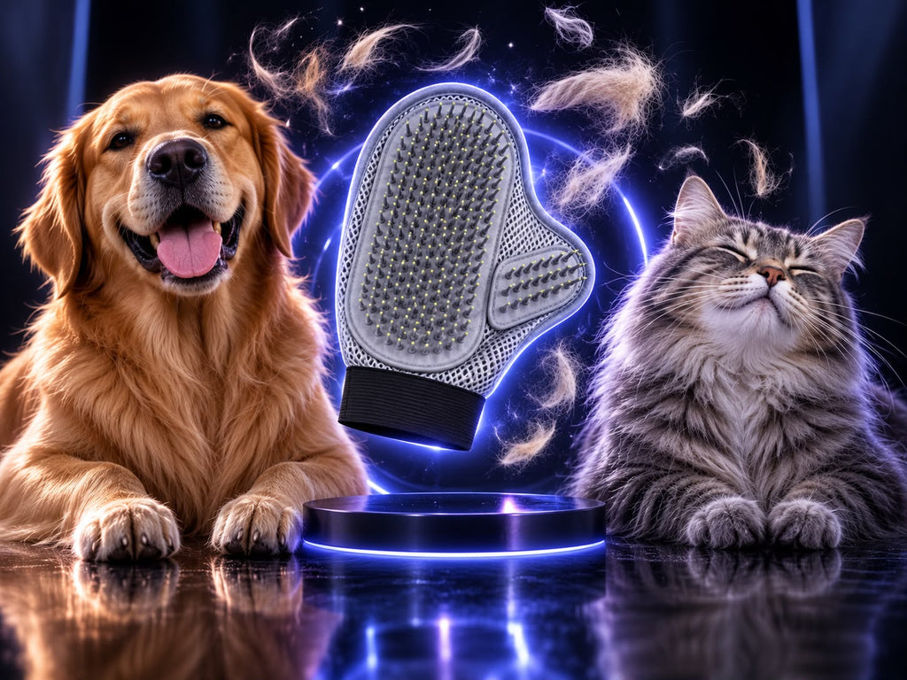 FluffAway Pet Grooming & Deshedding Glove